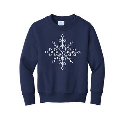 Youth Snowflake Sweatshirt