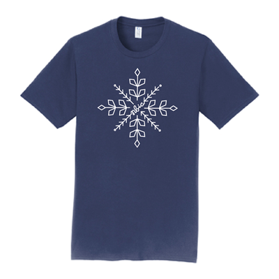 Adult Snowflake tee