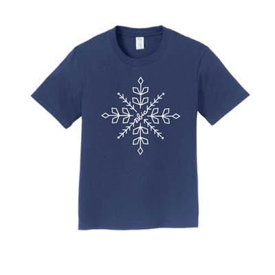 Youth Snowflake tee